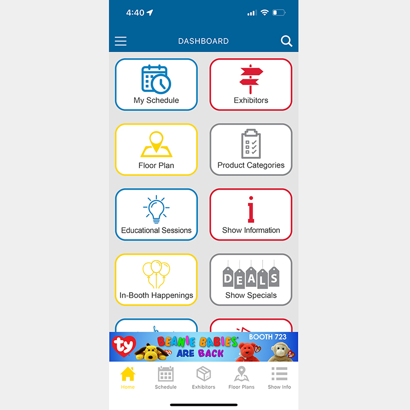 Toy Fair Mobile App