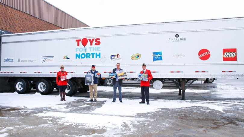 Toys for the North truck