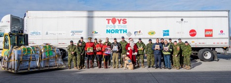 Toys for the North volunteers