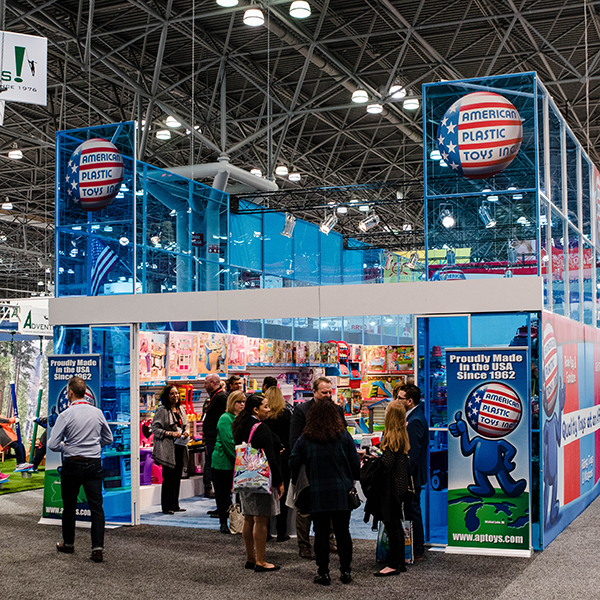 Exhibit at Toy Fair